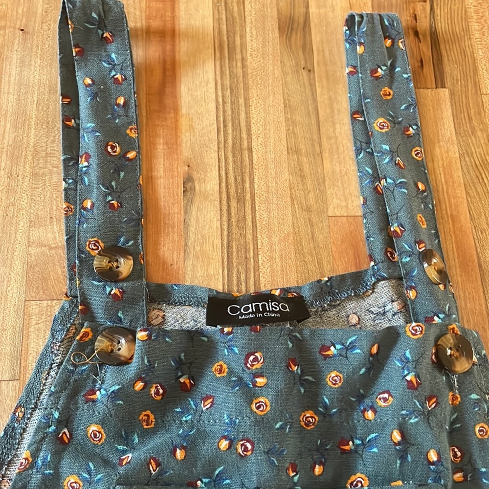 NWT overall with pockets- anklet length